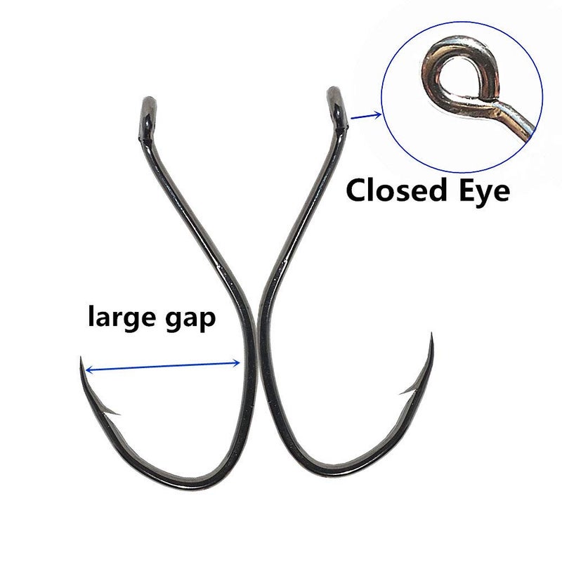 KUNSILANE Catfishing Hooks Big River Live Bait Hook 8/0, Fishing Hooks for Saltwater Freshwater,Catfish Striper Flathead Carp Bass - Image 5